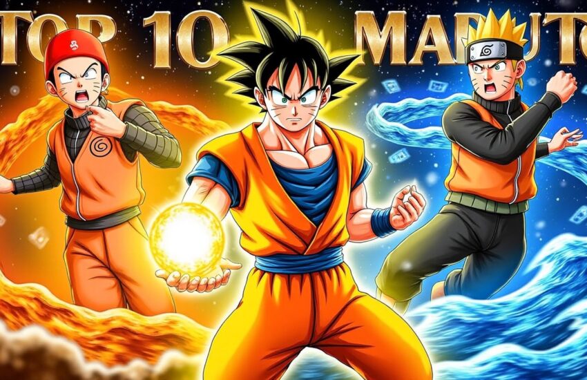 Top 10 Animes Mais Assistidos de Todos os Tempos